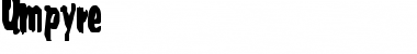 Download Umpyre Font Download Umpyre Font