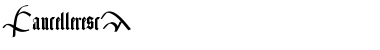 Download CancellerescA Font Download CancellerescA Font