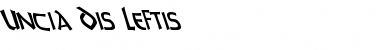 Download Uncia Dis Leftis Font Download Uncia Dis Leftis Font