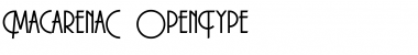 Download MacarenaC Font Download MacarenaC Font