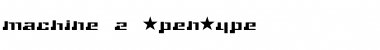 Download Machine Font Download Machine Font