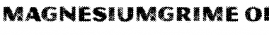 Download Magnesium Font Download Magnesium Font