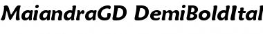 Download Maiandra DmBd It Font Download Maiandra DmBd It Font