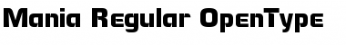 Download Mania-Regular Font Download Mania-Regular Font