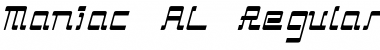 Download Maniac-AL Font Download Maniac-AL Font