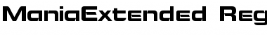 Download ManiaExtended-Regular Font Download ManiaExtended-Regular Font