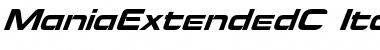 Download ManiaExtendedC Font Download ManiaExtendedC Font