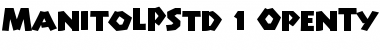 Download Manito LP Std Font Download Manito LP Std Font