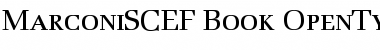 Download MarconiSCEF-Book Font Download MarconiSCEF-Book Font