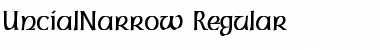 Download UncialNarrow Font Download UncialNarrow Font