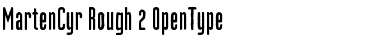 Download MartenCyr Rough Font Download MartenCyr Rough Font