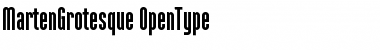 Download MartenGrotesque Font Download MartenGrotesque Font