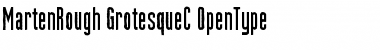 Download MartenRough-GrotesqueC Font Download MartenRough-GrotesqueC Font