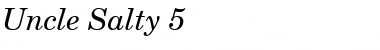 Download Uncle Salty 5 Font Download Uncle Salty 5 Font