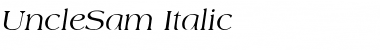 Download UncleSam-Italic Font Download UncleSam-Italic Font