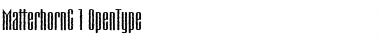 Download MatterhornC Font Download MatterhornC Font