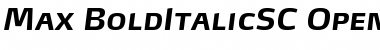 Download Max-BoldItalicSC Font Download Max-BoldItalicSC Font
