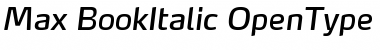 Download Max-BookItalic Font Download Max-BookItalic Font