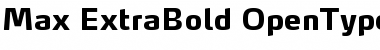 Download Max-ExtraBold Font Download Max-ExtraBold Font