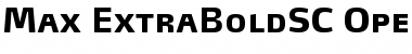 Download Max-ExtraBoldSC Font Download Max-ExtraBoldSC Font