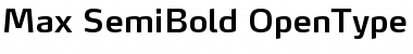 Download Max-SemiBold Font Download Max-SemiBold Font