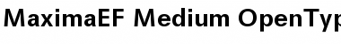 Download MaximaEF-Medium Font Download MaximaEF-Medium Font