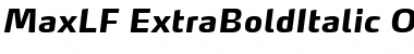 Download MaxLF-ExtraBoldItalic Font Download MaxLF-ExtraBoldItalic Font