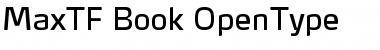 Download MaxTF-Book Font Download MaxTF-Book Font