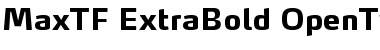Download MaxTF-ExtraBold Font Download MaxTF-ExtraBold Font