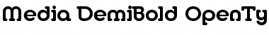 Download Media-DemiBold Font Download Media-DemiBold Font