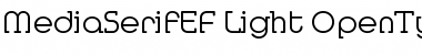 Download MediaSerifEF Font Download MediaSerifEF Font