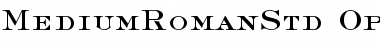 Download Medium Roman Std Font Download Medium Roman Std Font