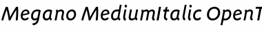 Download Megano-MediumItalic Font Download Megano-MediumItalic Font