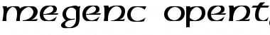 Download MegenC Font Download MegenC Font