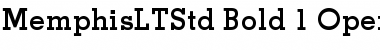 Download Memphis LT Std Font Download Memphis LT Std Font