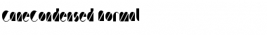 Download CaneCondensed Font Download CaneCondensed Font