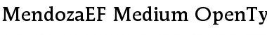 Download MendozaEF Font Download MendozaEF Font