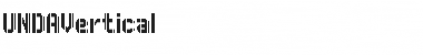 Download UNDAVertical Font Download UNDAVertical Font