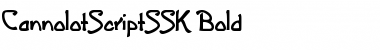Download CannolotScriptSSK Font Download CannolotScriptSSK Font