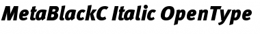 Download MetaBlackC Font Download MetaBlackC Font