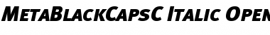 Download MetaBlackCapsC Font Download MetaBlackCapsC Font