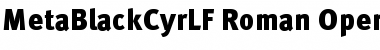 Download MetaBlackCyrLF-Roman Font Download MetaBlackCyrLF-Roman Font