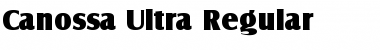 Download Canossa-Ultra Font Download Canossa-Ultra Font