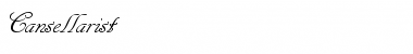 Download Cansellarist Font Download Cansellarist Font