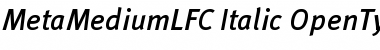 Download MetaMediumLFC Font Download MetaMediumLFC Font