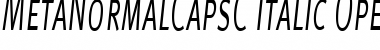 Download MetaNormalCapsC Font Download MetaNormalCapsC Font