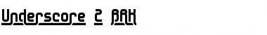 Download Underscore 2 BRK Font Download Underscore 2 BRK Font