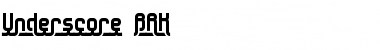 Download Underscore BRK Font Download Underscore BRK Font