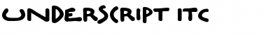 Download Underscript ITC Font Download Underscript ITC Font