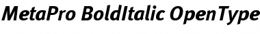 Download MetaPro-BoldItalic Font Download MetaPro-BoldItalic Font